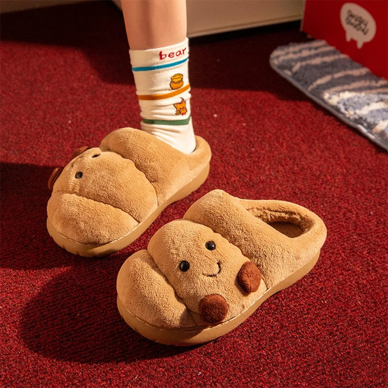 Solenne Shoes™ Cartoon Fluffy Slippers