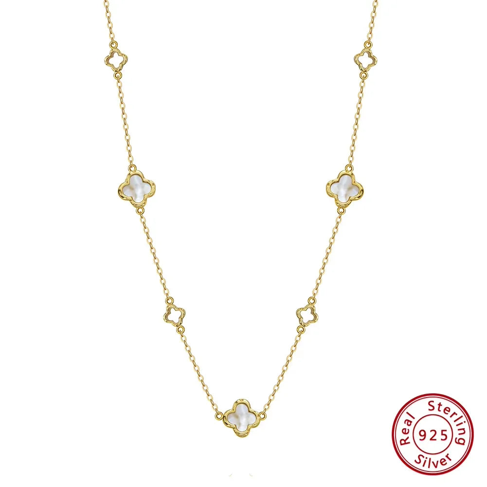 Elara Jewelry™ Floréa Clover Necklace