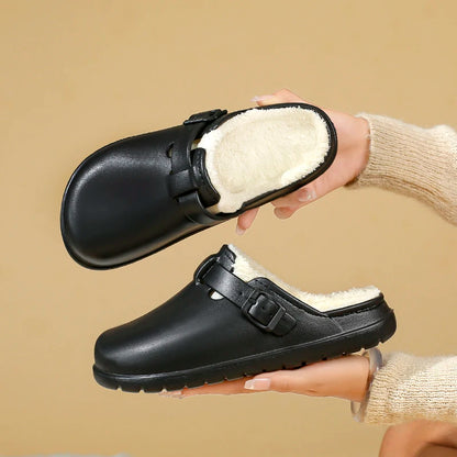 Lunara Winter™ Plüsch-Winterpantoffeln für Damen