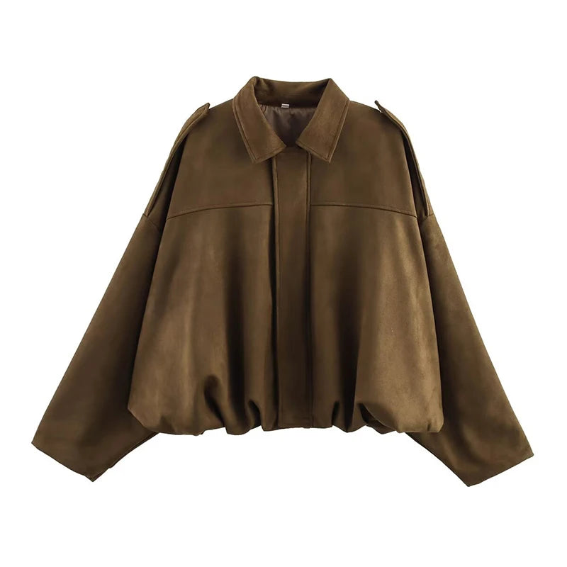 Lunara Winter™ Cropped Cape Sleeve Jacket