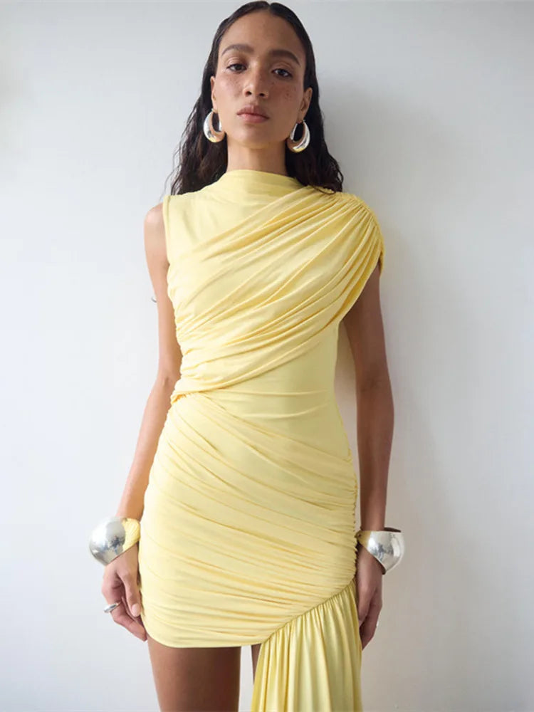 Amoura Dresses™ Draped Ruched Mini Dress