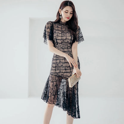 Amoura Dresses™ Robe élégante Irrégulière Femme