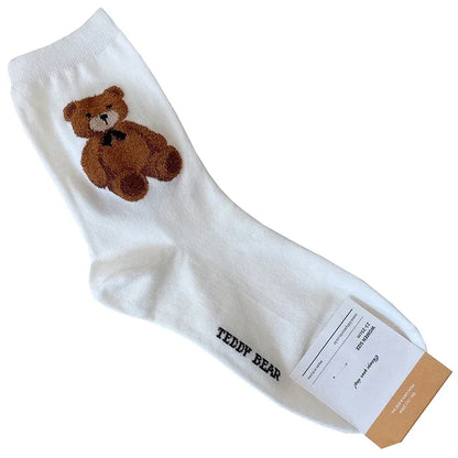 Lunara Winter™ Elegant Bear Women’s Socks