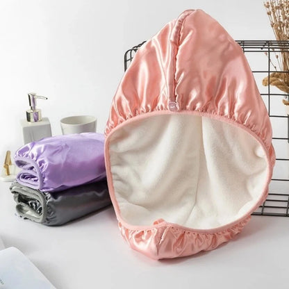 Satin Éclat™ Double Layer Hair Towel