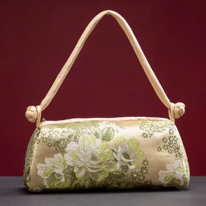 Bolsa feminina bordada em seda ÉlanBag™