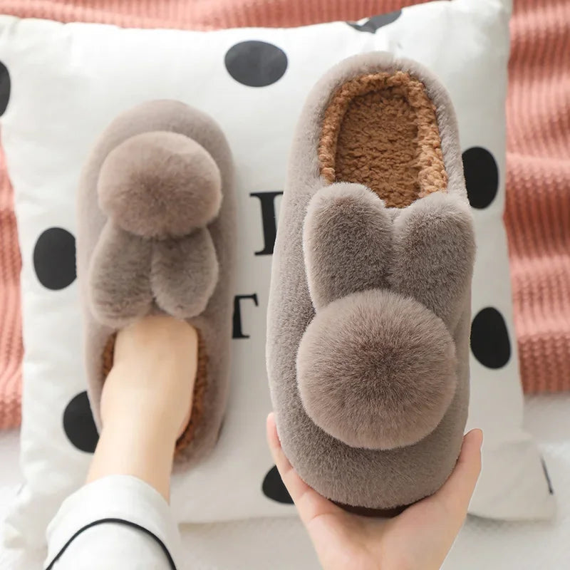 Lunara Winter™ Warm Rabbit Slippers