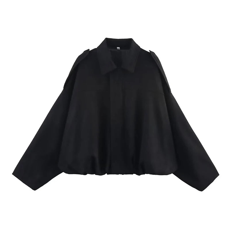 Lunara Winter™ Cropped Cape Sleeve Jacket