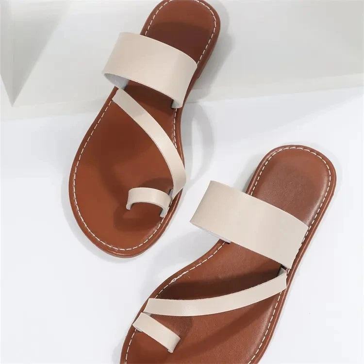 Solenne Shoes™ Minimalist Thong Sandals