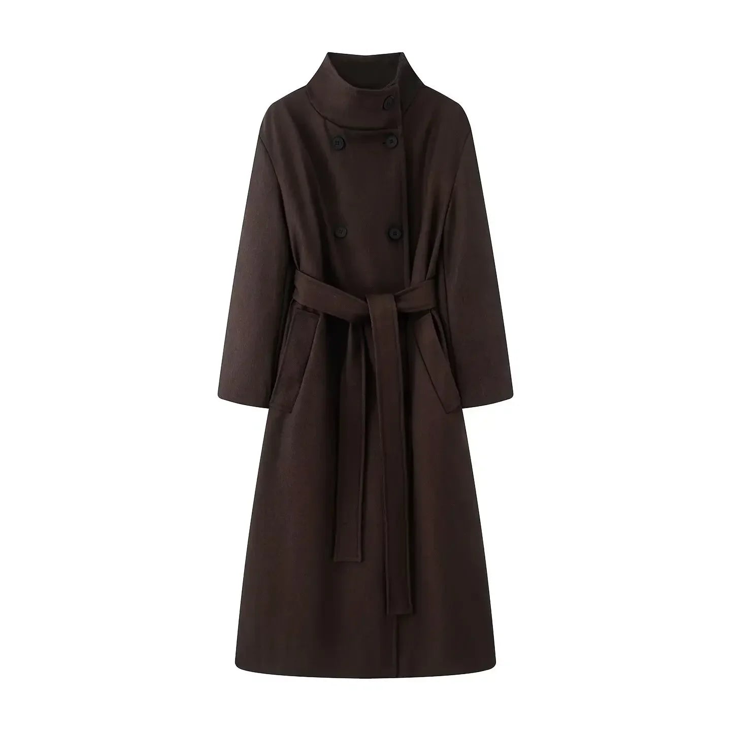 Lunara Winter™ Double Breasted Lady Overcoat