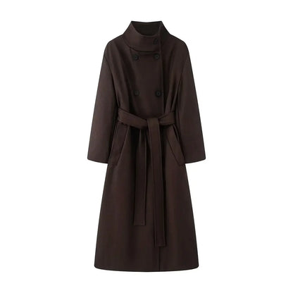 Lunara Winter™ Double Breasted Lady Overcoat