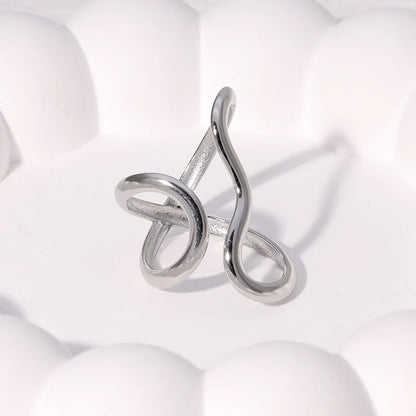 Elara Jewelry™ Veloura Flow Sculpt Ring