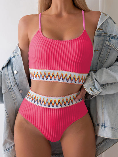 SeaLure™ Ribbed Bohemian Bikini