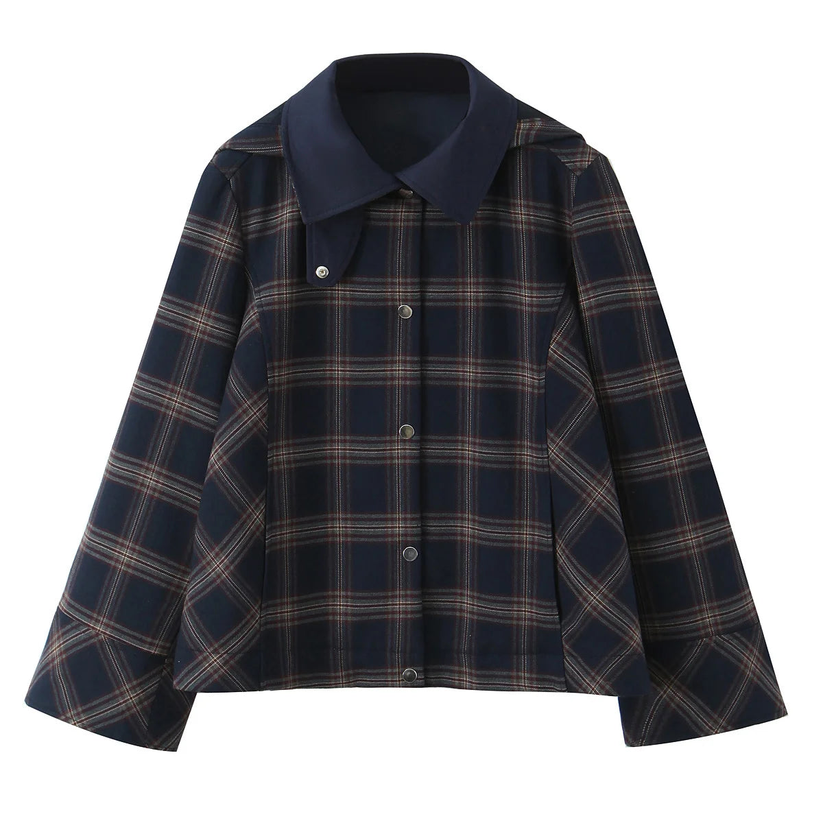 Lunara Winter™ Women Plaid Hooded Jacket