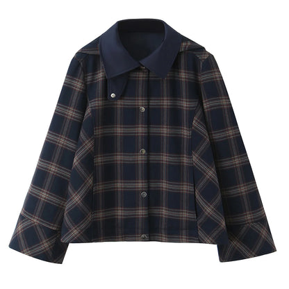 Lunara Winter™ Women Plaid Hooded Jacket