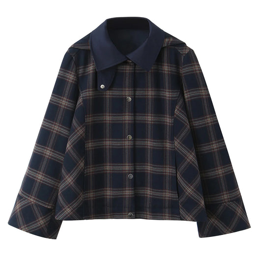Lunara Winter™ Women Plaid Hooded Jacket
