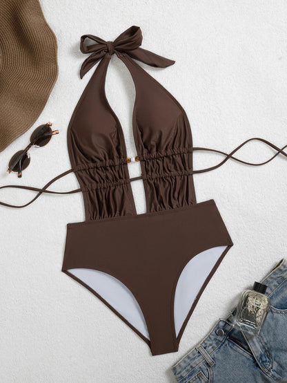SeaLure™ Sienna Halter Cut Out Monokini