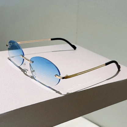 Velisse Sunglasses™ Gafas de sol ovaladas sin montura