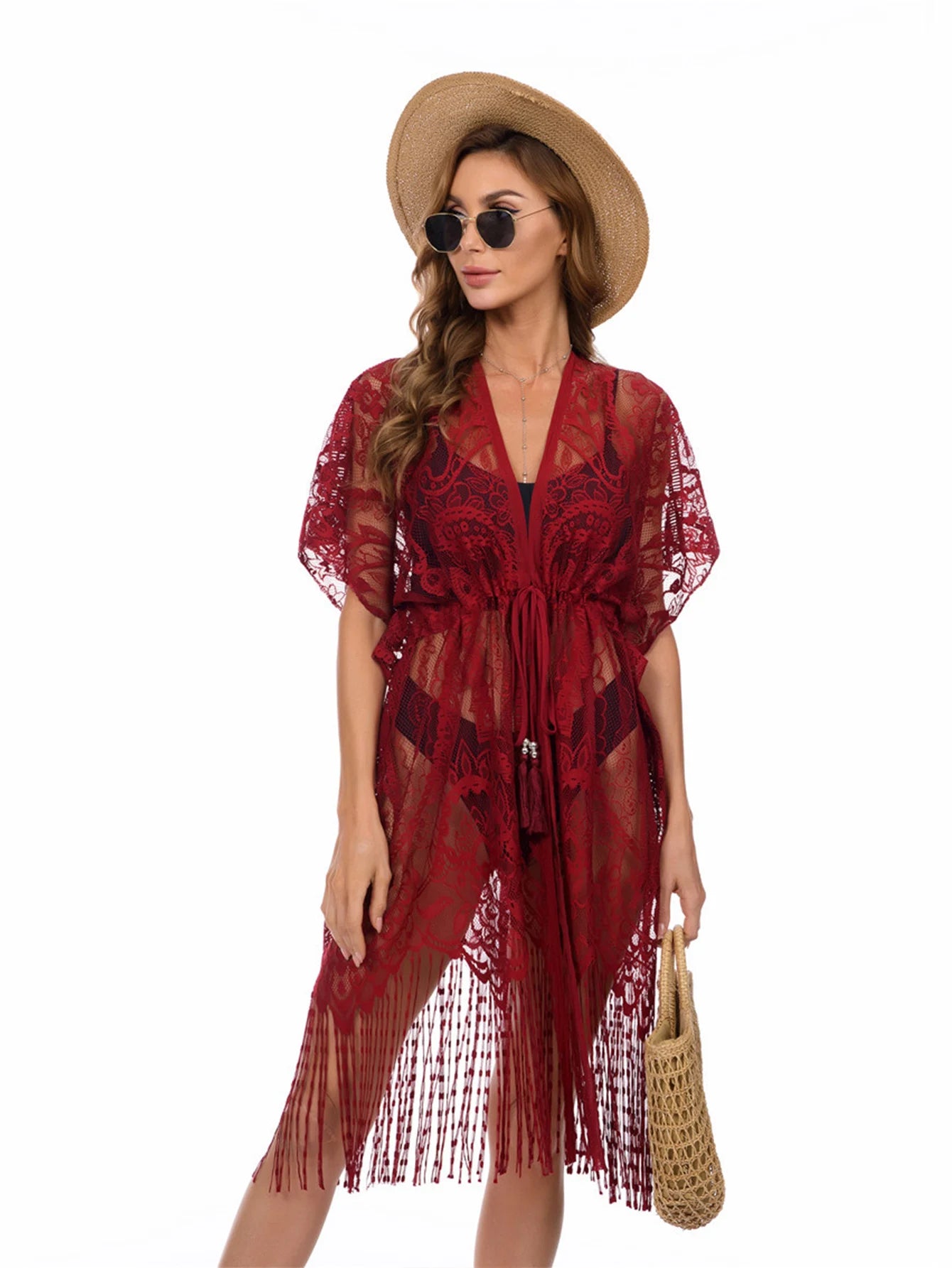 SeaLure™ Isabella Lace Elegance Cover-Up