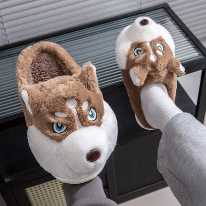 Lunara Winter™ Husky Style Fluffy Slippers