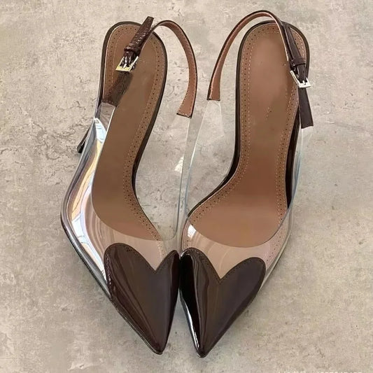 Solenne Shoes™ Sweet Love Shape Heel Pumps