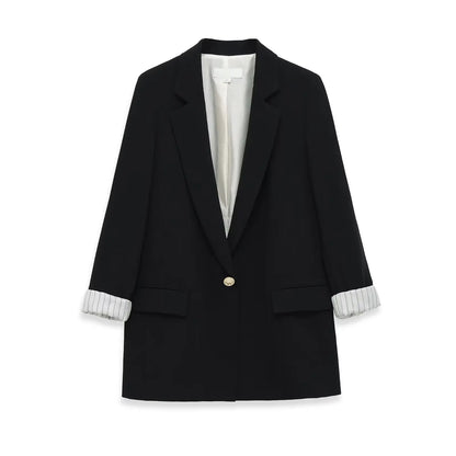 Lunara Winter™ Women Loose Roll-Up Blazer