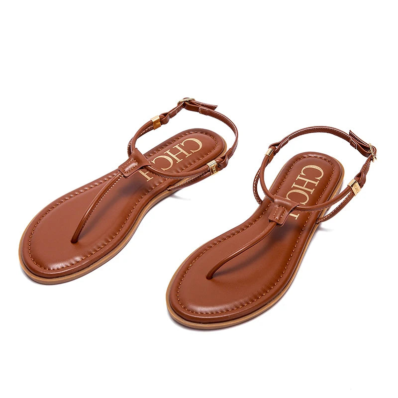 Solenne Shoes™ CH Sandali piatti estivi da donna
