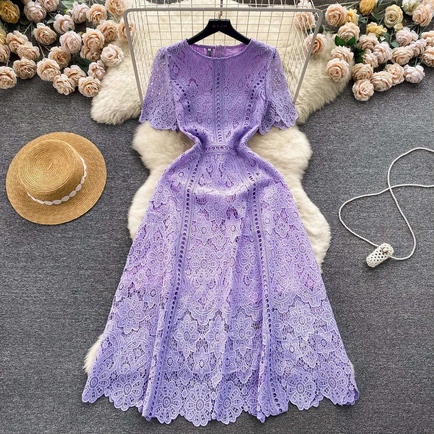 Amoura Dresses™ High-End Lace Summer Dress