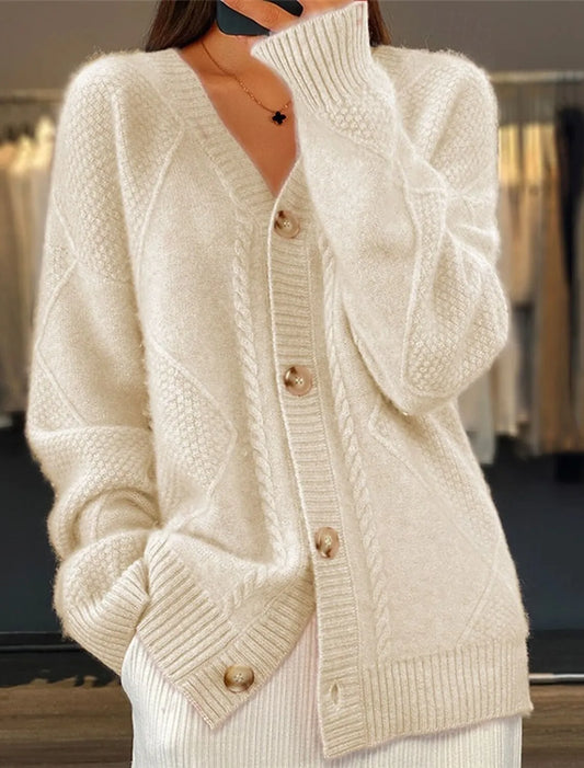 Lunara Winter™ Knitted Breasted Cardigan