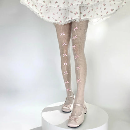 Lunara Winter™ Bow Print Winter Tights