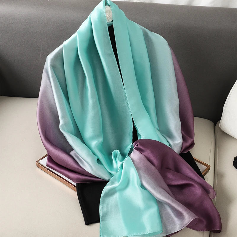 SatinÉclat™ Gradient Scarf Women
