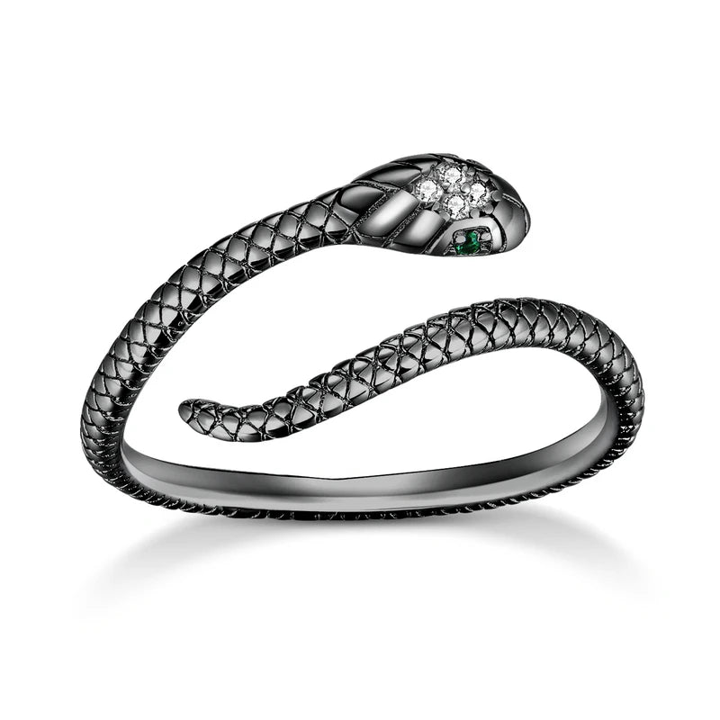 Elara Jewelry™ Serpentine Luxe Ring