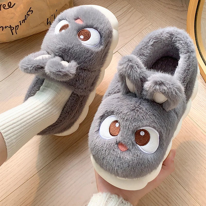 Lunara Winter™ Rabbit Indoor Slippers