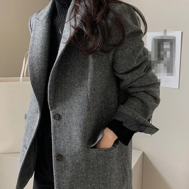 Lunara Winter™ Elegant Blazer Coat