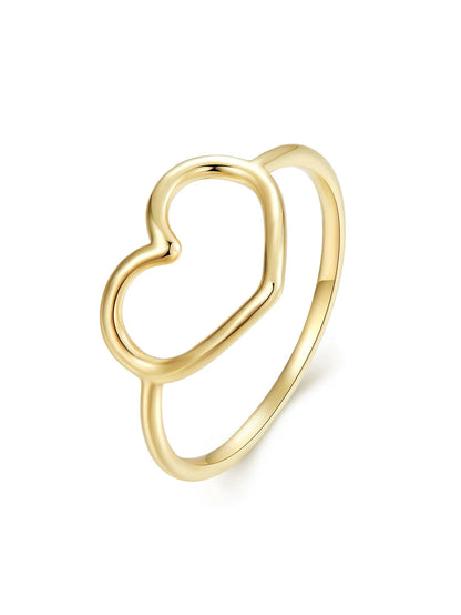 مجوهرات Elara™ Amora خاتم القلب المفتوح