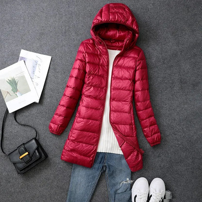 Doudoune longue à capuche Lunara Winter™