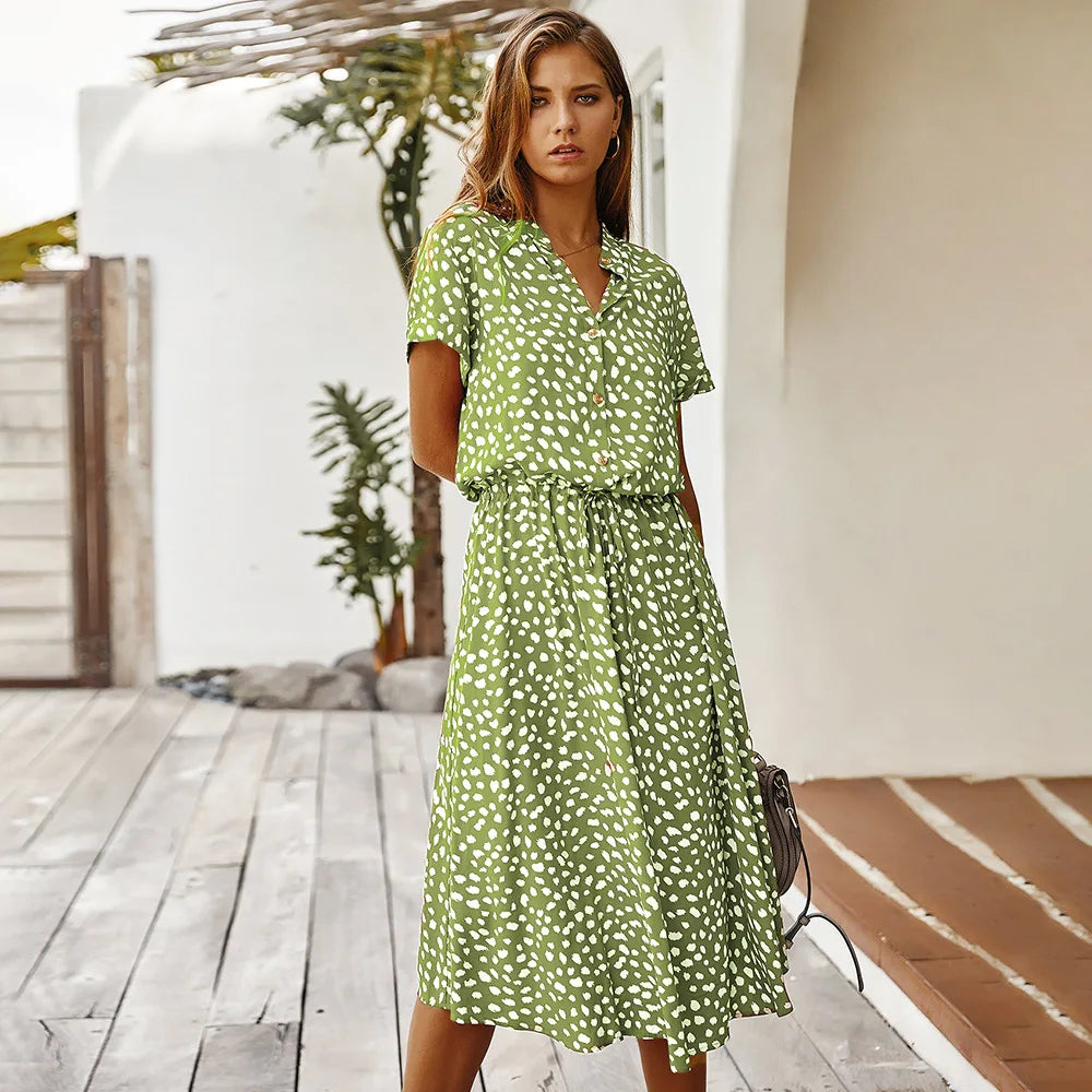 Amoura Dresses™ Robe Vintage à Imprimé Floral