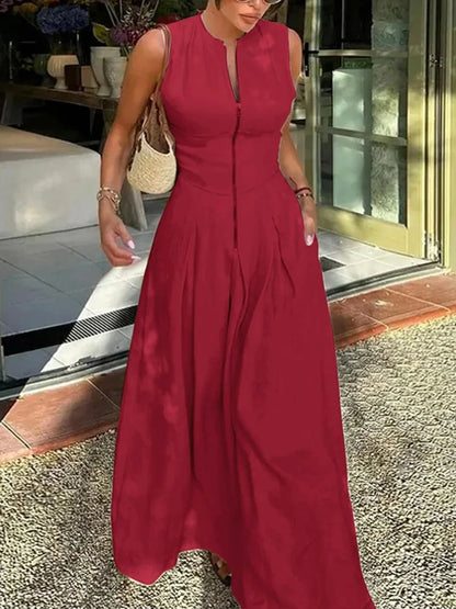 Amoura Dresses™ Frontal Zipper Dress