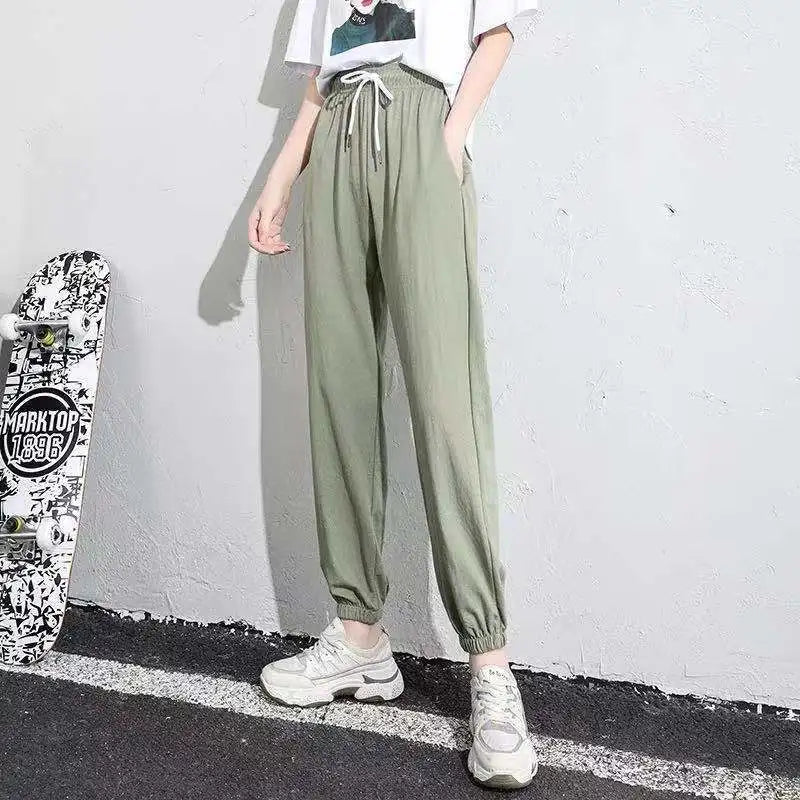 Calça jogger feminina Lunara Winter™ com forro de lã