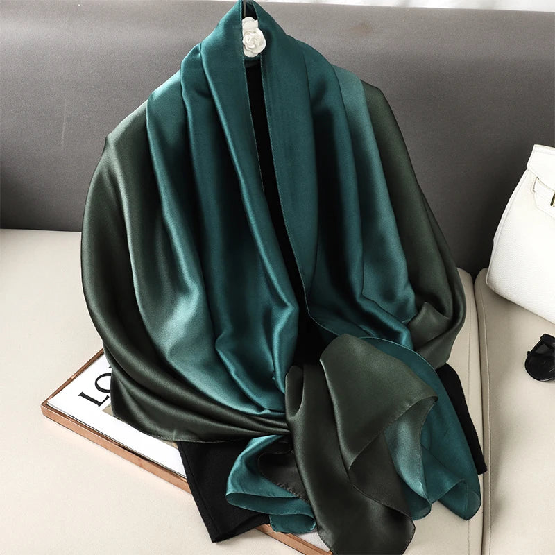 SatinÉclat™ Gradient Scarf Women