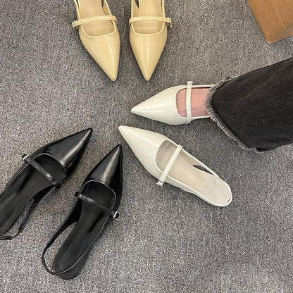Solenne Shoes™ Modische spitze Sandalen