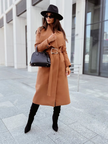 Lunara Winter™ Wide Lapel Winter Overcoat