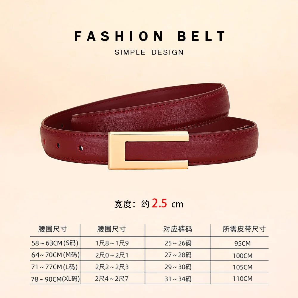 ÉlanBag™ Cowhide Leather Belt