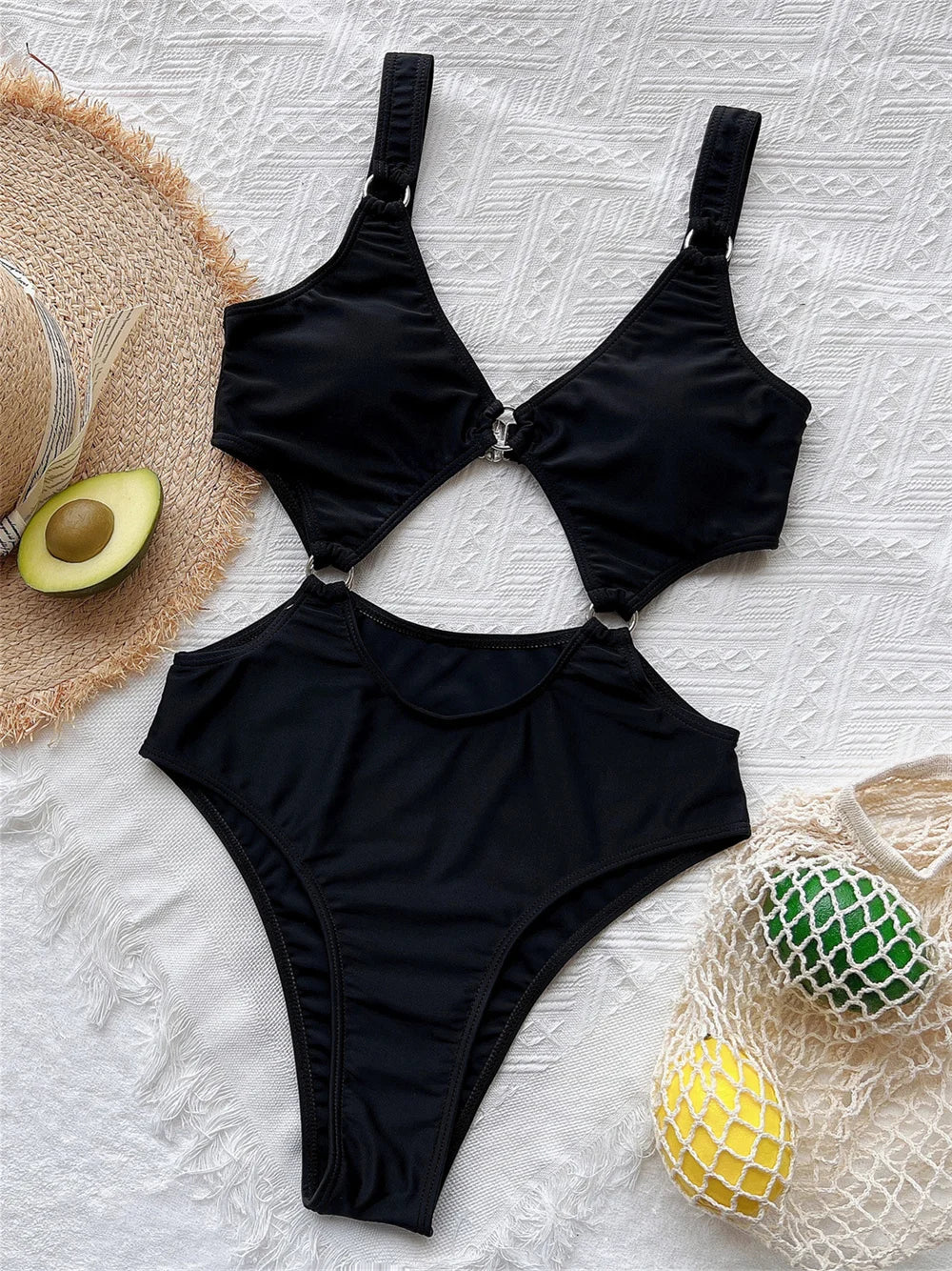 SeaLure™ Onyx Hardware Monokini
