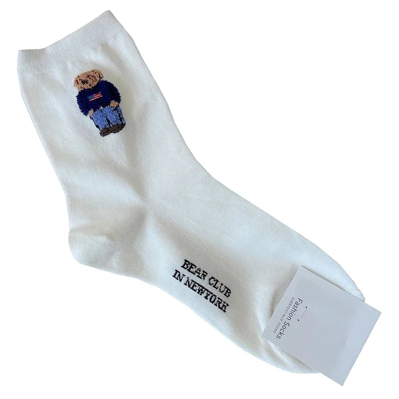 Lunara Winter™ Elegant Bear Women’s Socks