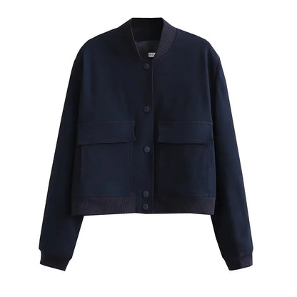 Lunara Winter™ Cropped Bomber Jacket