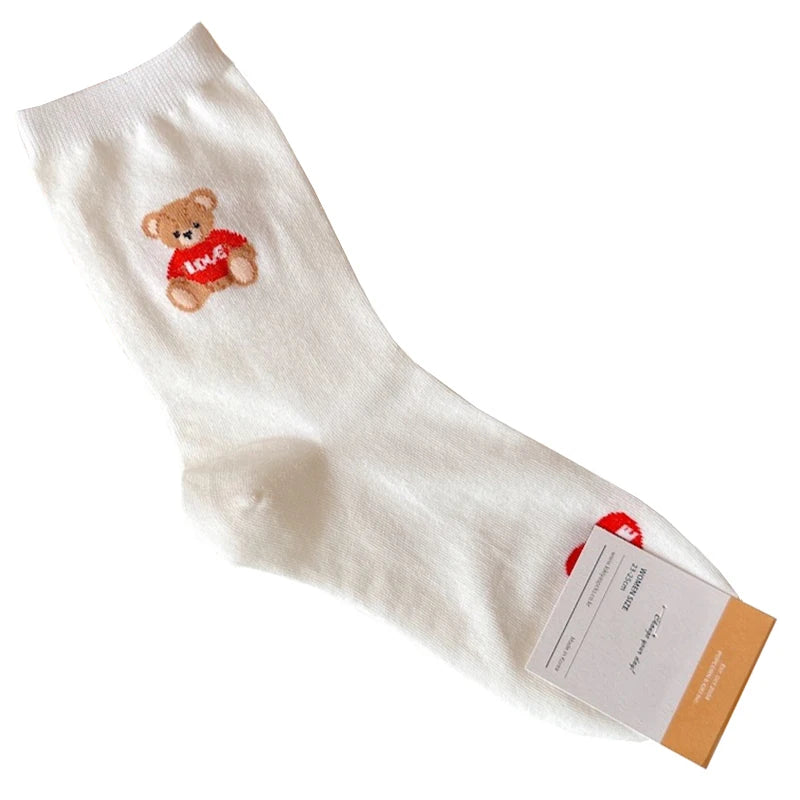 Lunara Winter™ Elegant Bear Women’s Socks