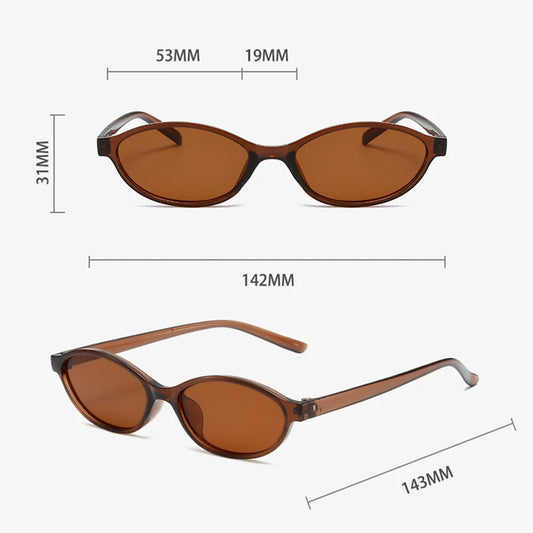 Velisse Sunglasses™ Retro Oval Frame