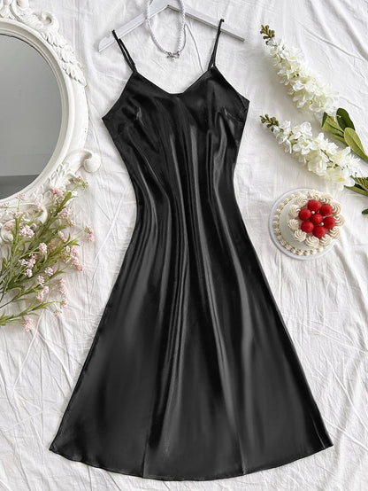 Satin Éclat™ Elegant Women’s Nightdress
