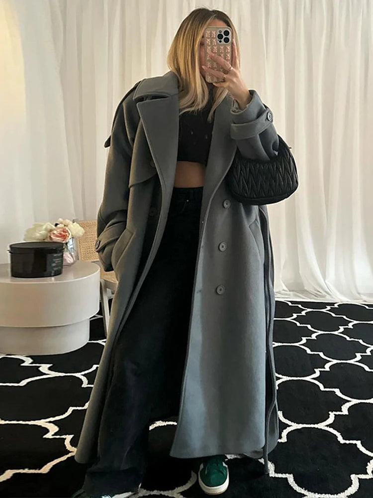 Lunara Winter™ Elegant Belt Coat for Women