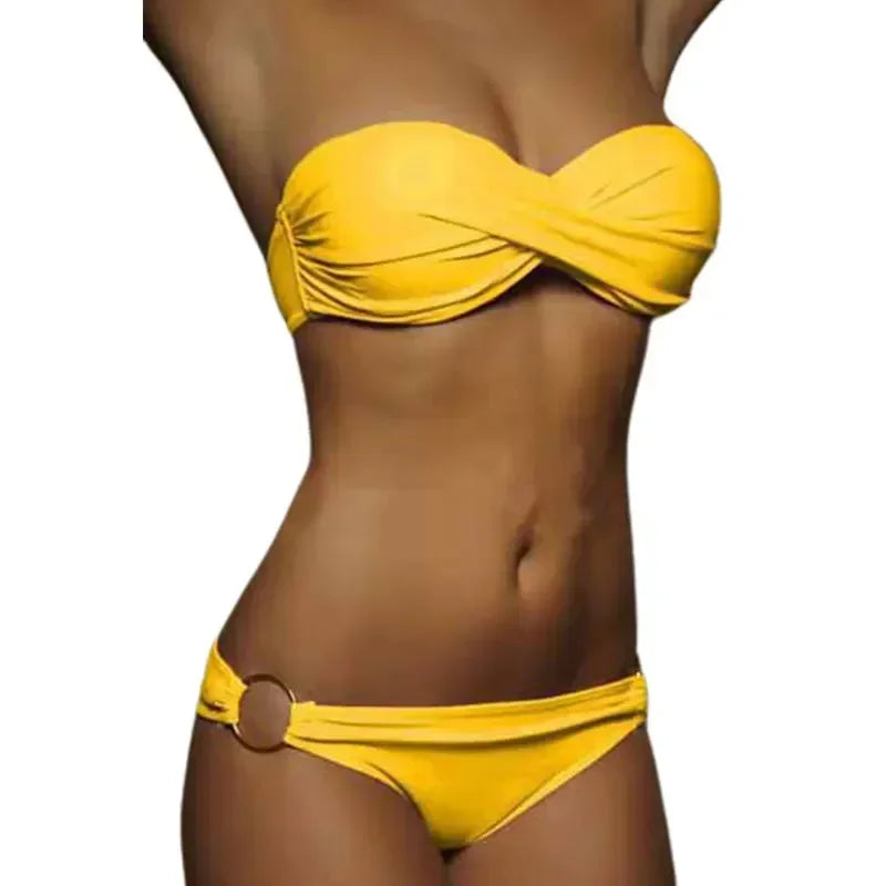 SeaLure™ Athena Twisted Bandeau Bikini